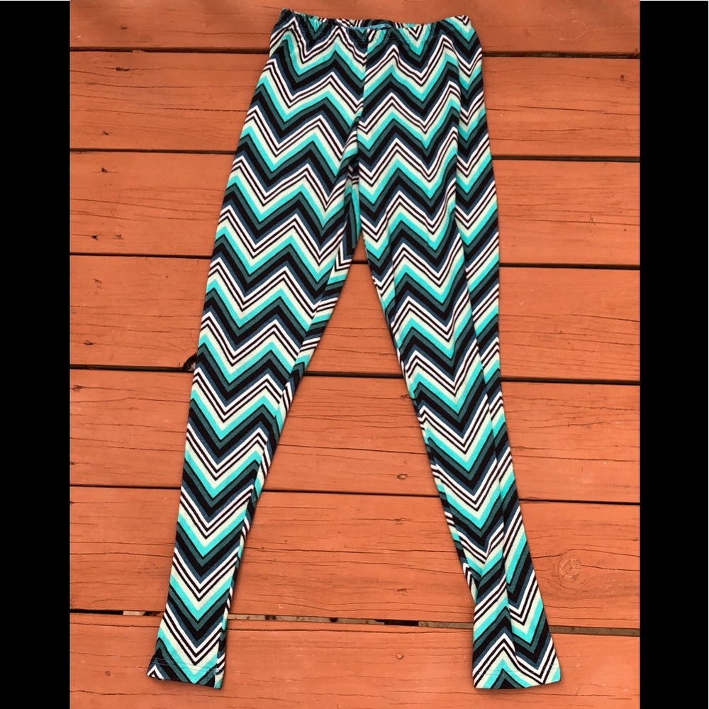 Chevron Body Central leggings, size S, fits M too
